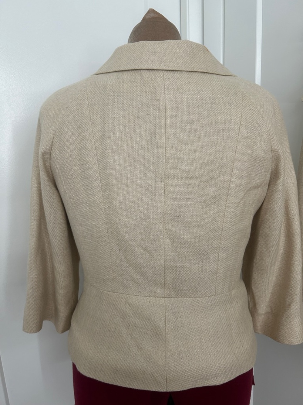 Vintage Brooks Brothers 2-Piece Double Breasted Top with Pencil Skirt |SZ 10/12 - Picture 6 of 14